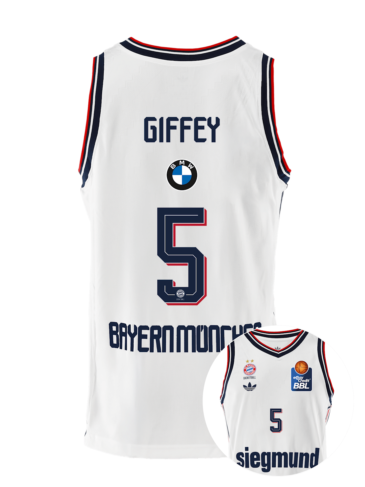 Basketball Authentic Trikot Away 26-27 detail 2