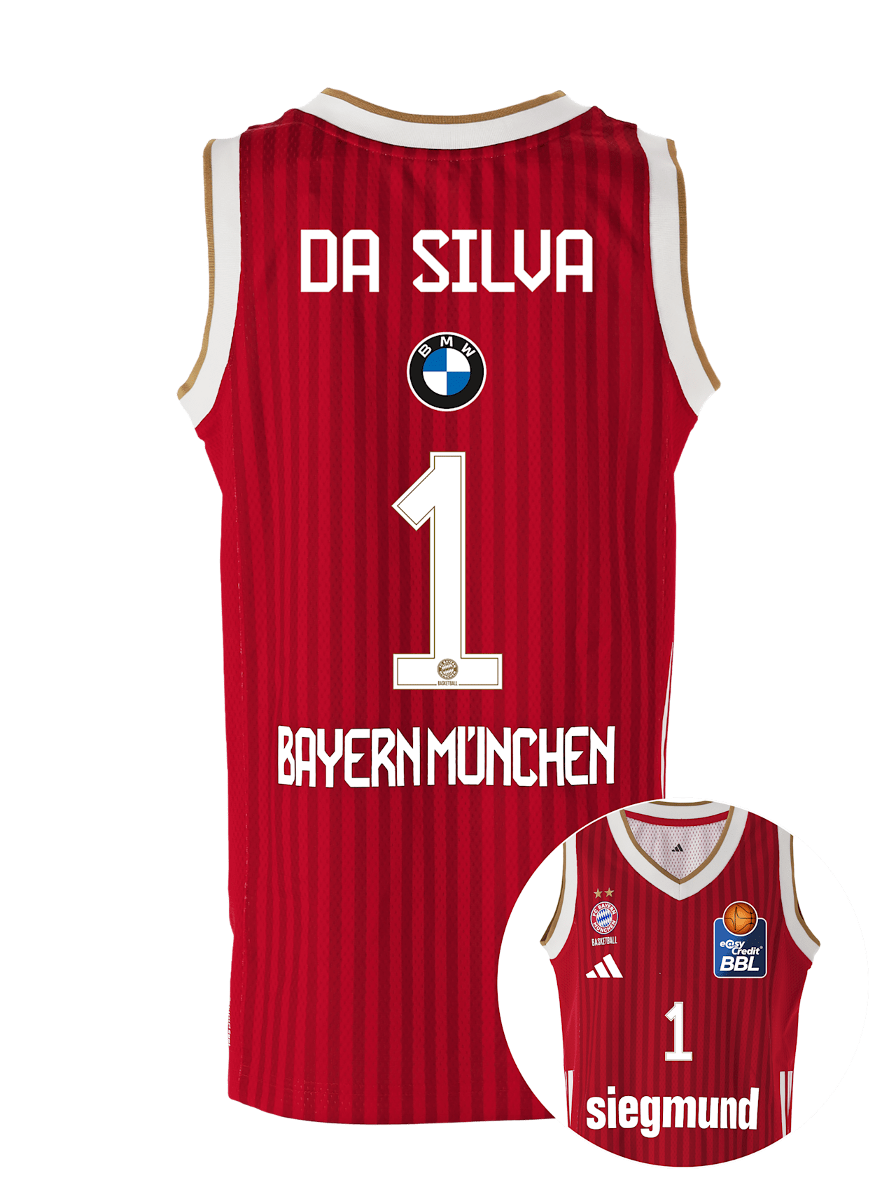 Herren Basketball Authentic Trikot Home 26-27 1