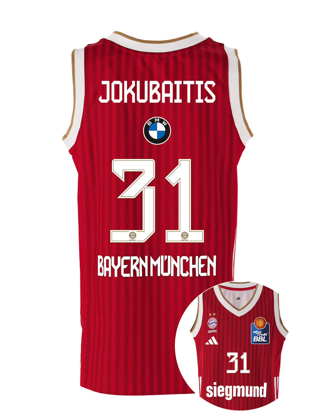 Herren Basketball Authentic Trikot Home 26-27 1