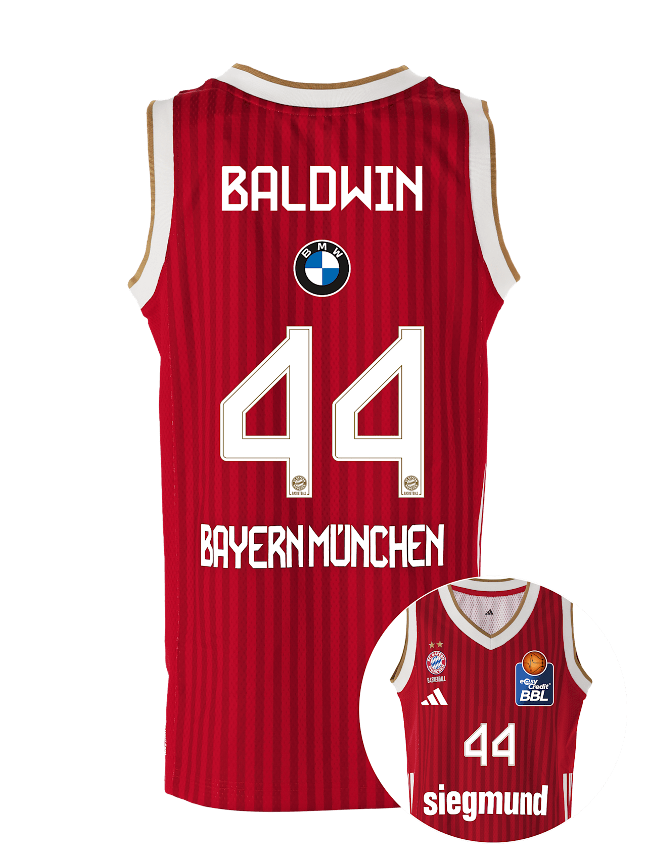 Herren Basketball Authentic Trikot Home 26-27 1