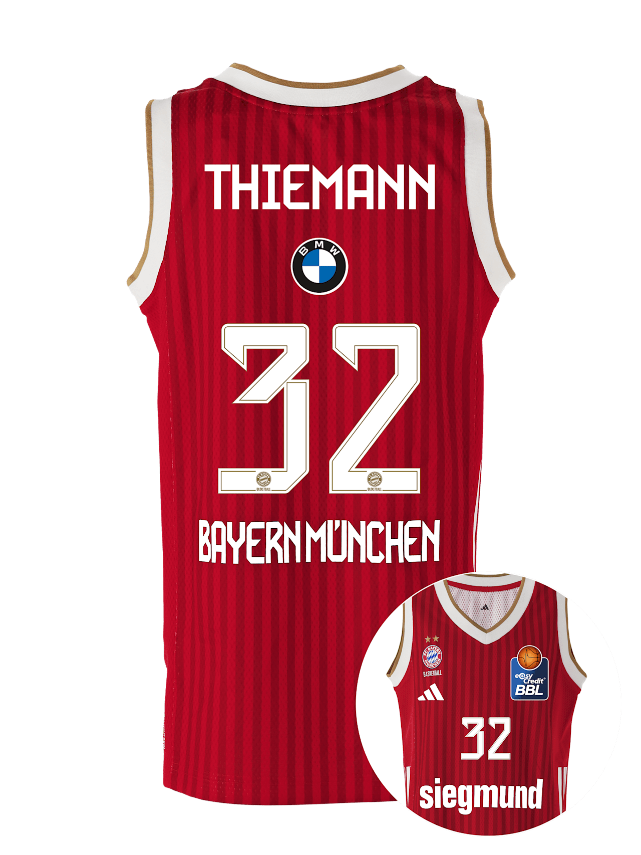 Basketball Authentic Trikot Home 26-27 detail 2