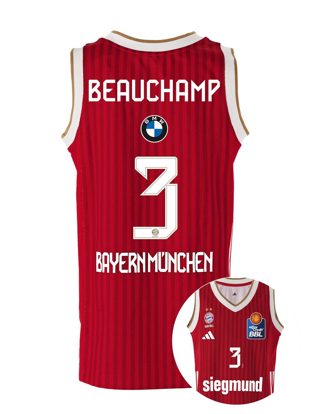 Basketball Authentic Trikot Home 26-27 detail 2