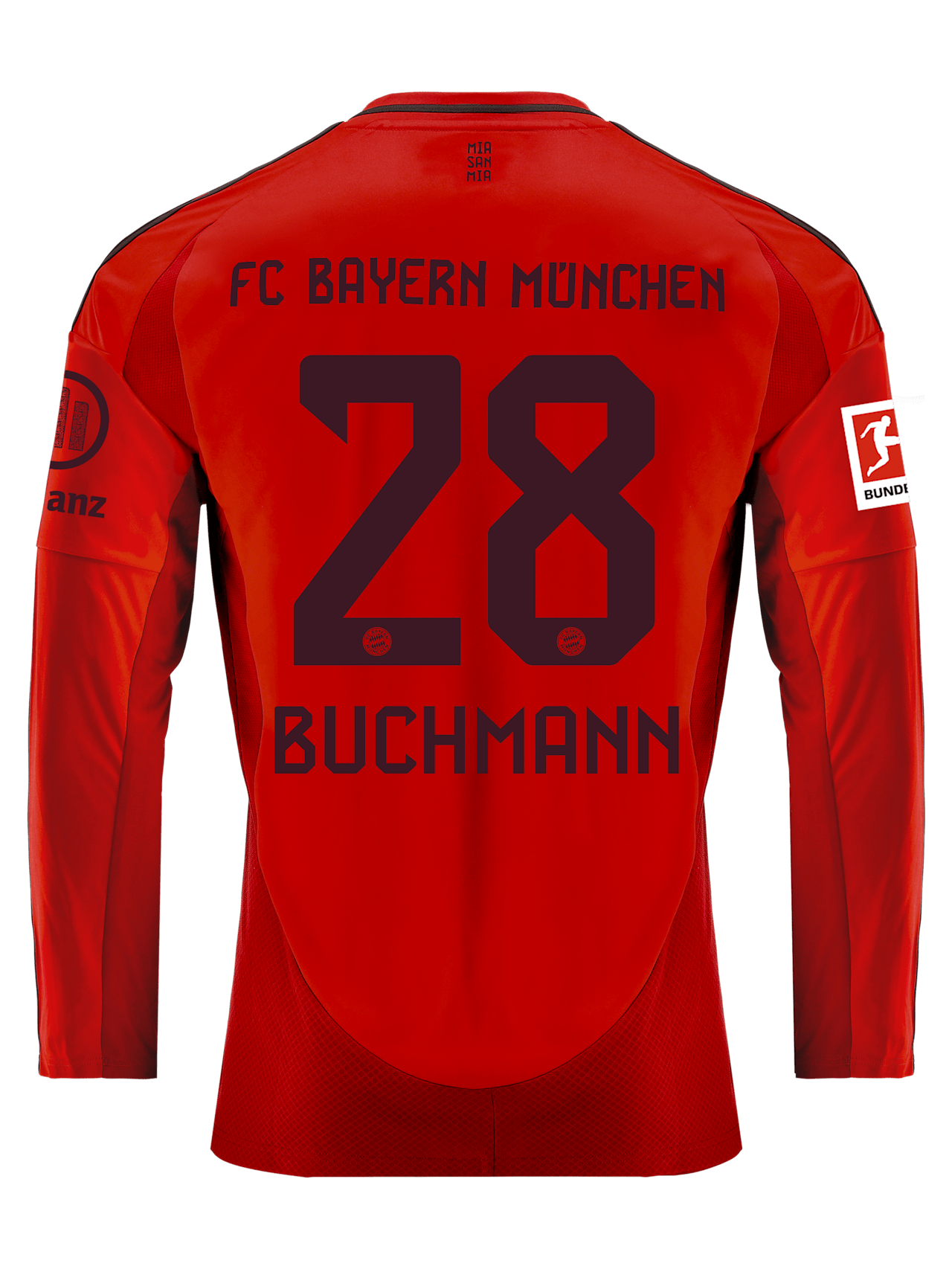 Langarm Trikot Home 24-25 detail 2