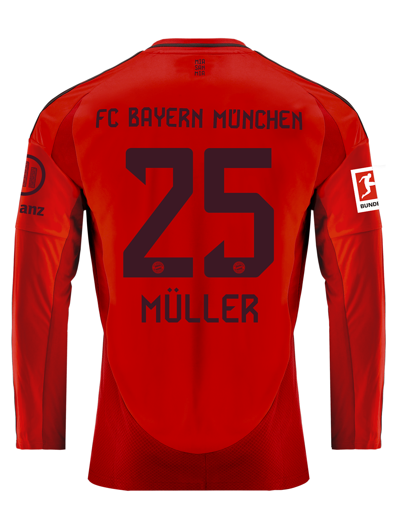 Herren Langarm Trikot Home 24-25 1