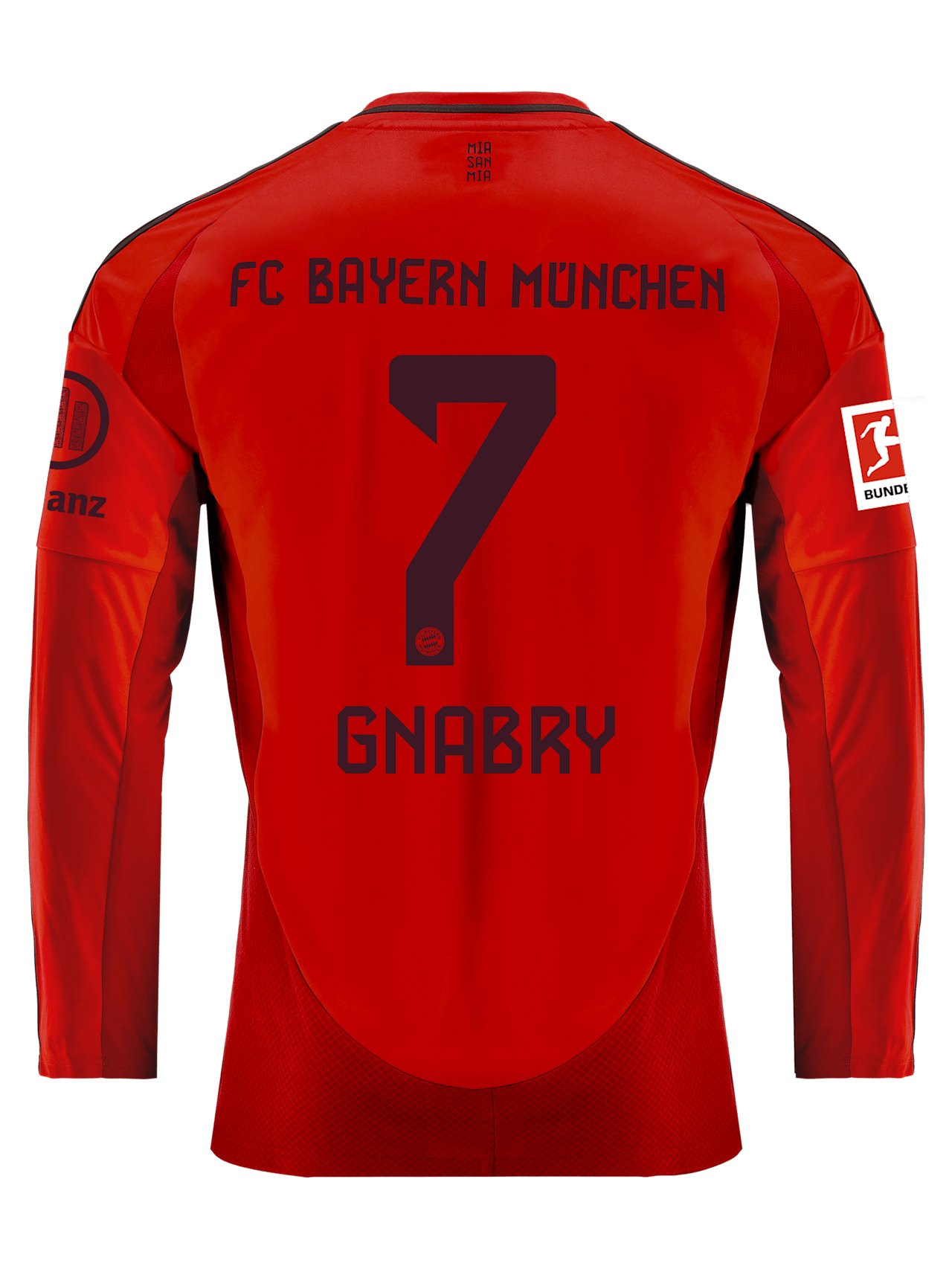 Langarm Trikot Home 24-25 detail 2