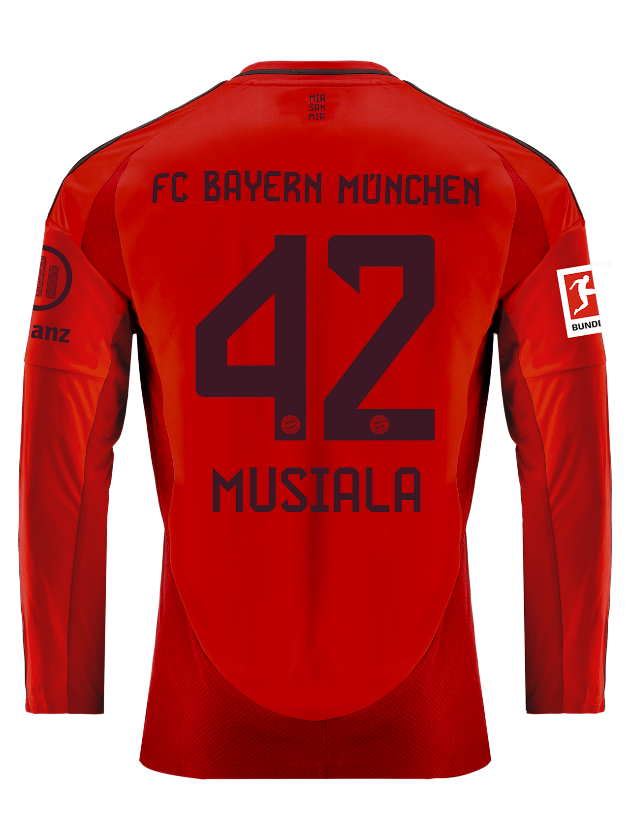 Langarm Trikot Home 24-25 detail 2