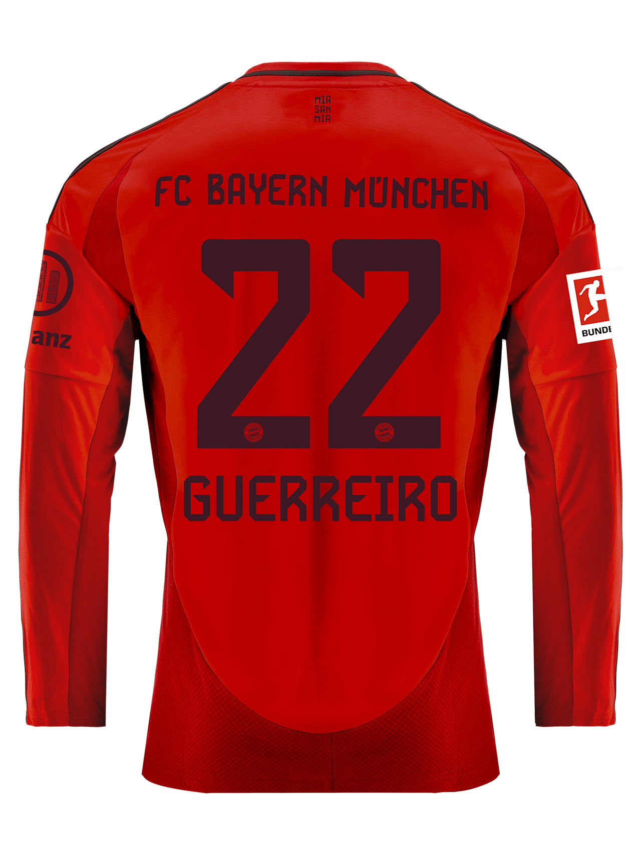 Langarm Trikot Home 24-25 detail 2