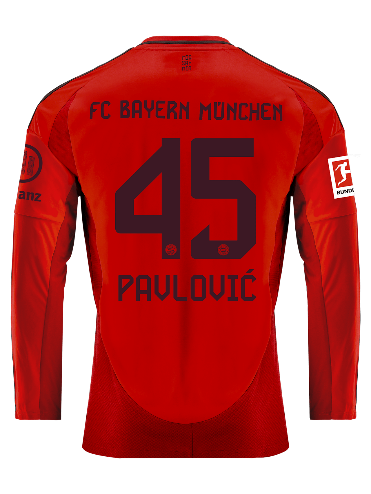 Herren Langarm Trikot Home 24-25 1