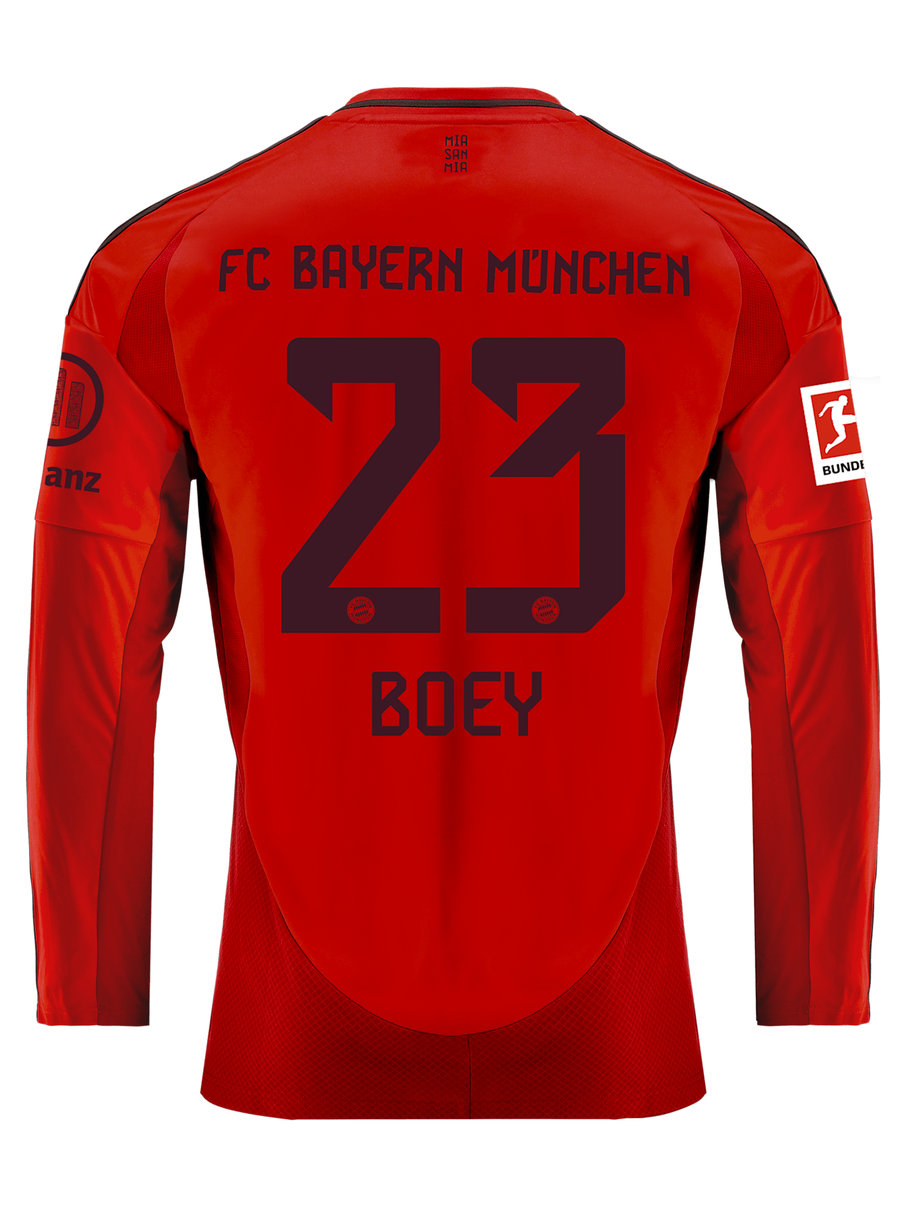 Langarm Trikot Home 24-25 detail 2