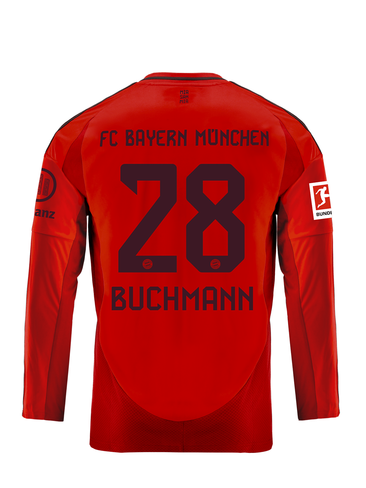 Langarm Trikot Home 24-25 detail 2