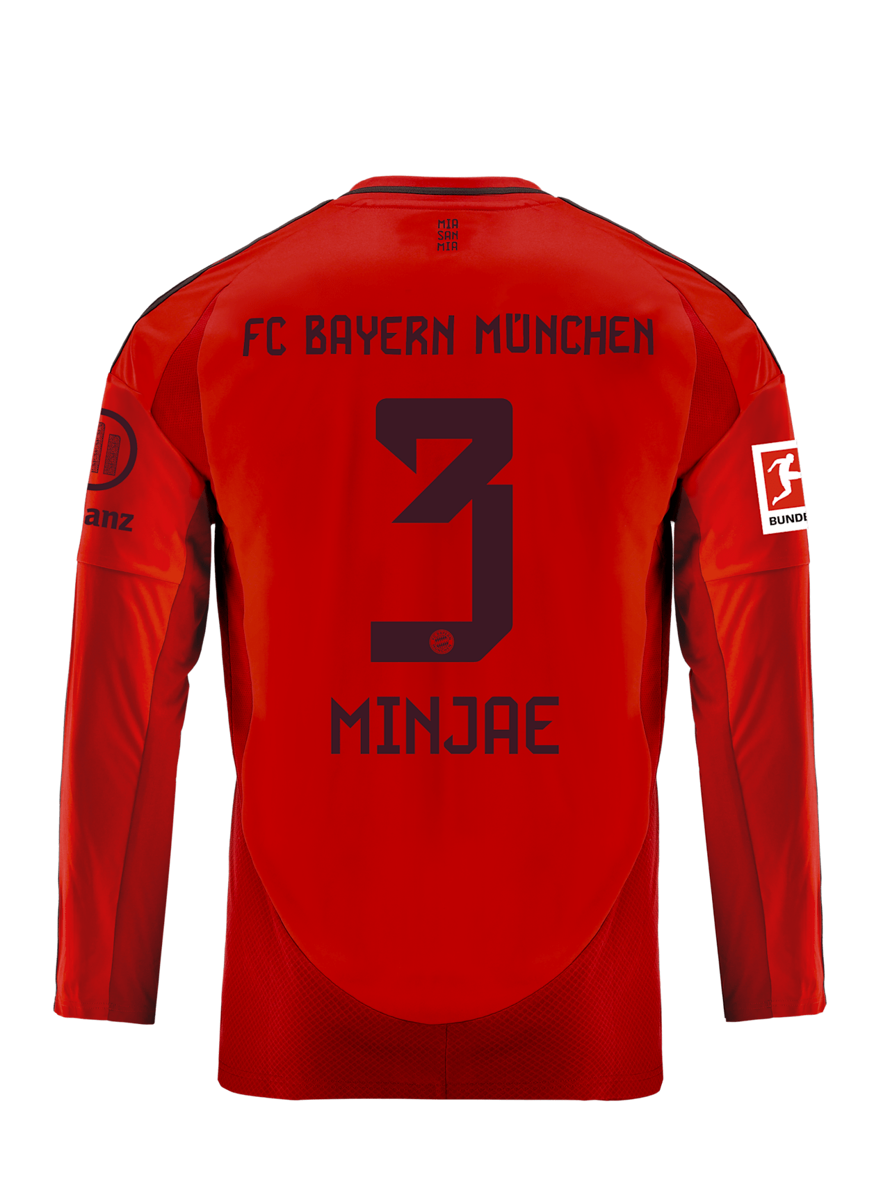 Langarm Trikot Home 24-25 detail 2