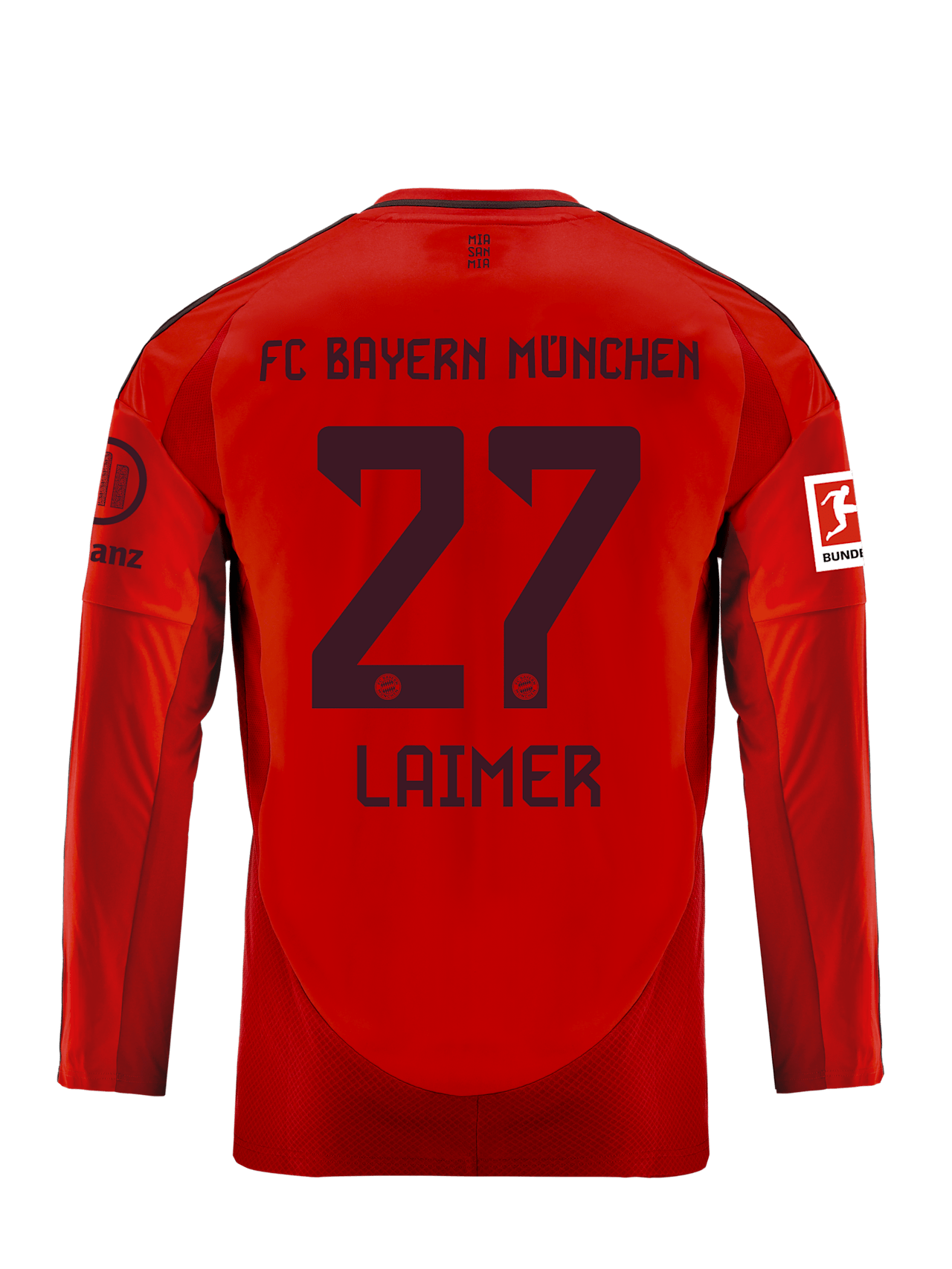 Kinder Langarm Trikot Home 24-25 1