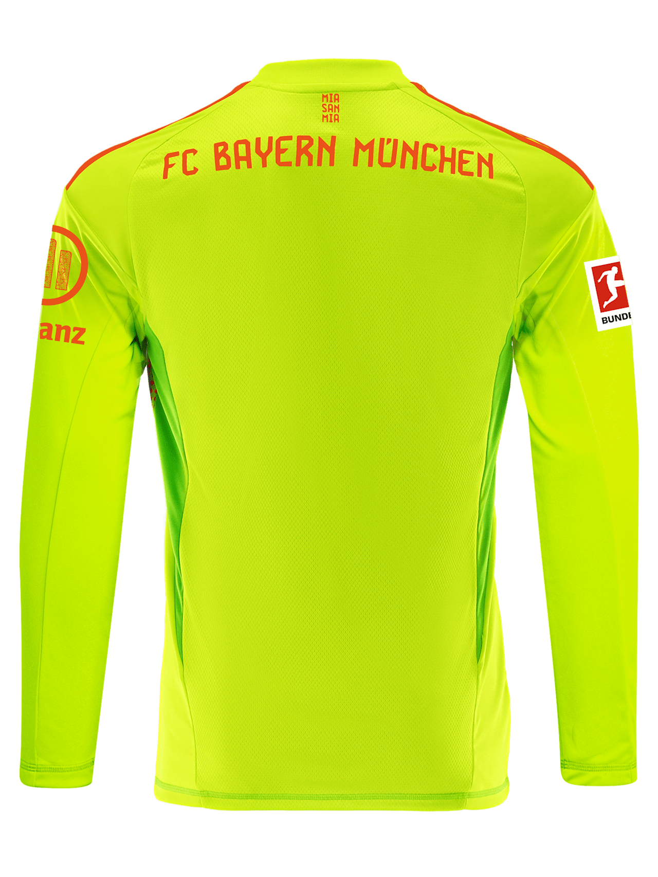 Langarm Trikot Torwart 24-25 detail 2