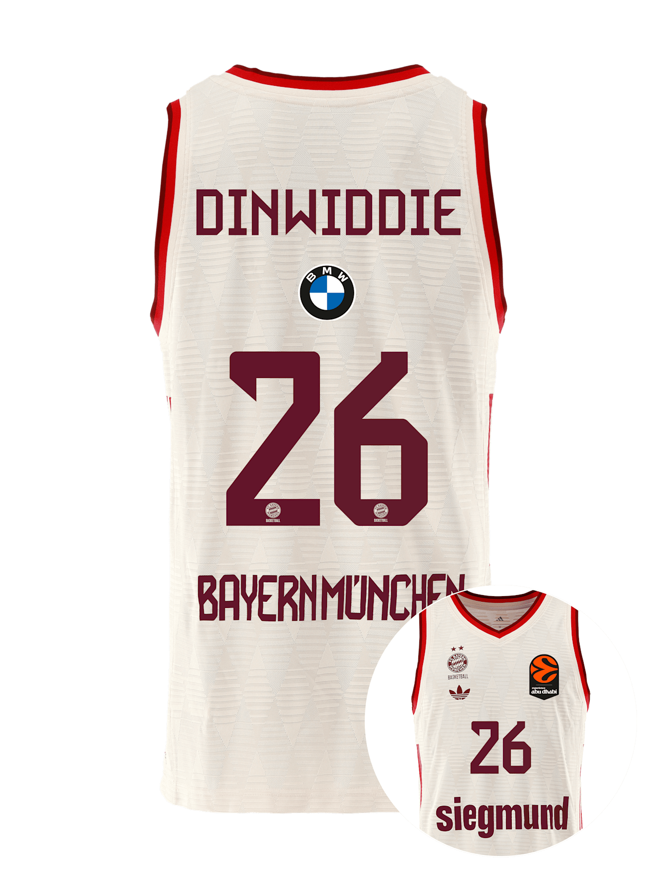 Basketball Authentic Trikot Away 25-26 detail 2