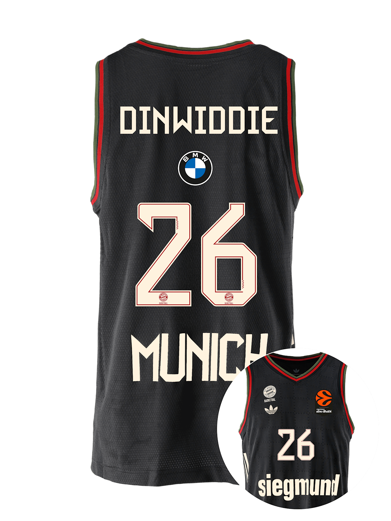 Basketball Authentic Trikot 3rd 25-26 detail 2