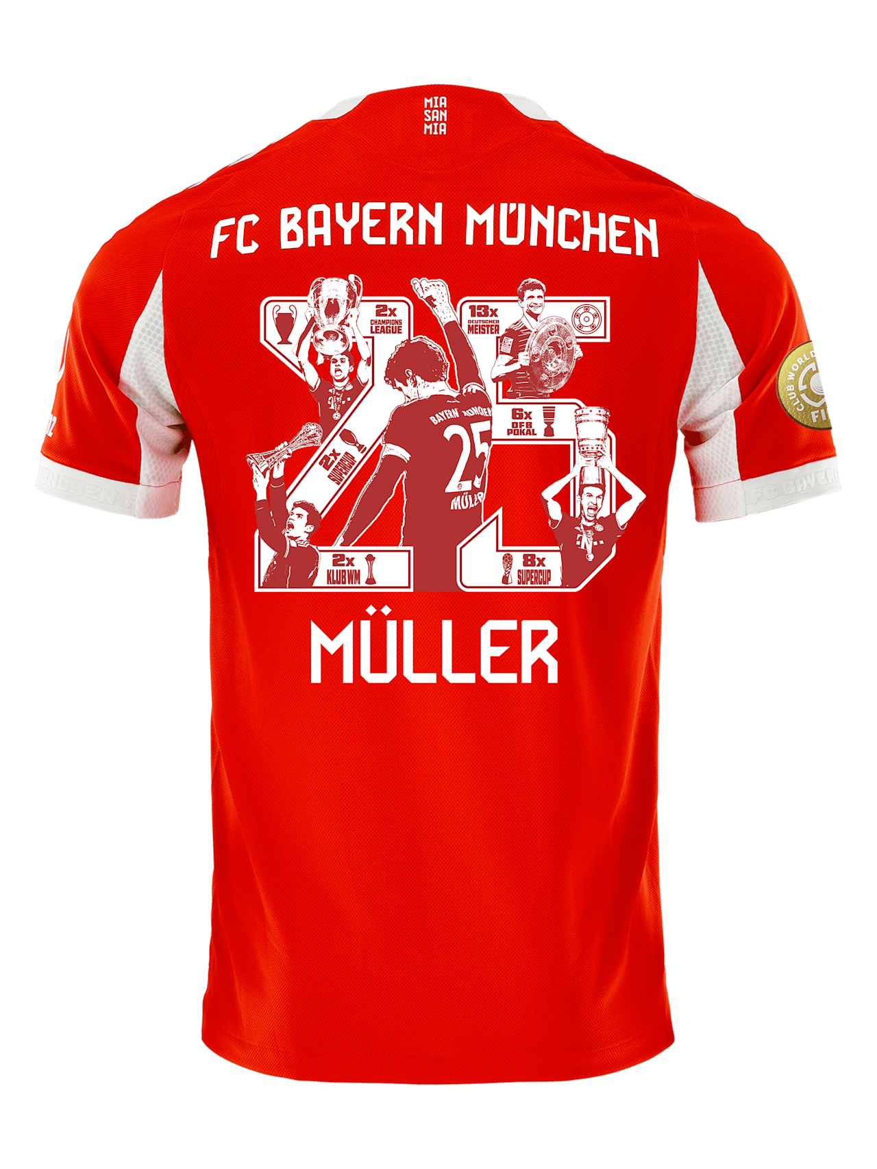 Maillot Authentique Domicile 25-26 detail 2