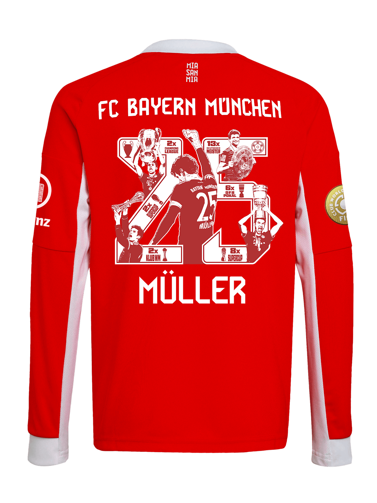 Maillot Manches Longues Domicile 25-26 detail 2