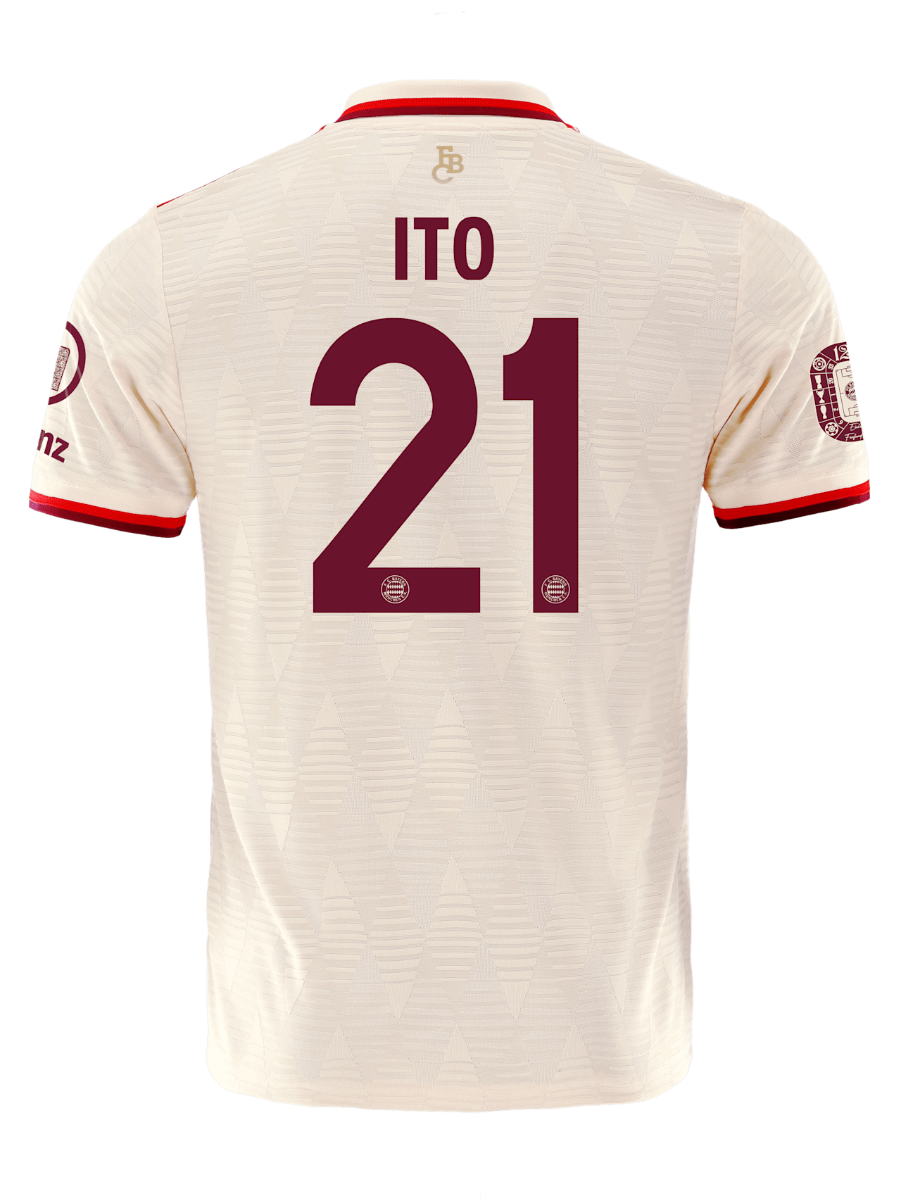 Authentic Trikot UCL 24-25 detail 2