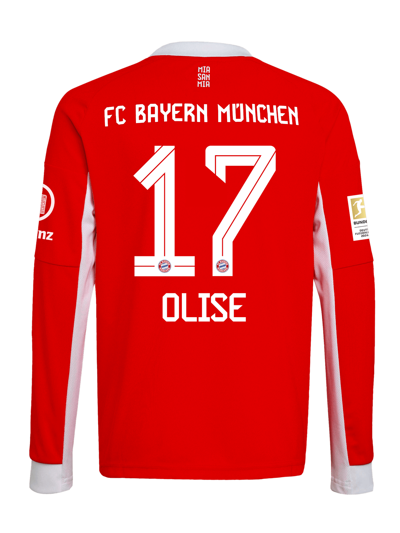 Langarm Trikot Home 25-26 detail 2