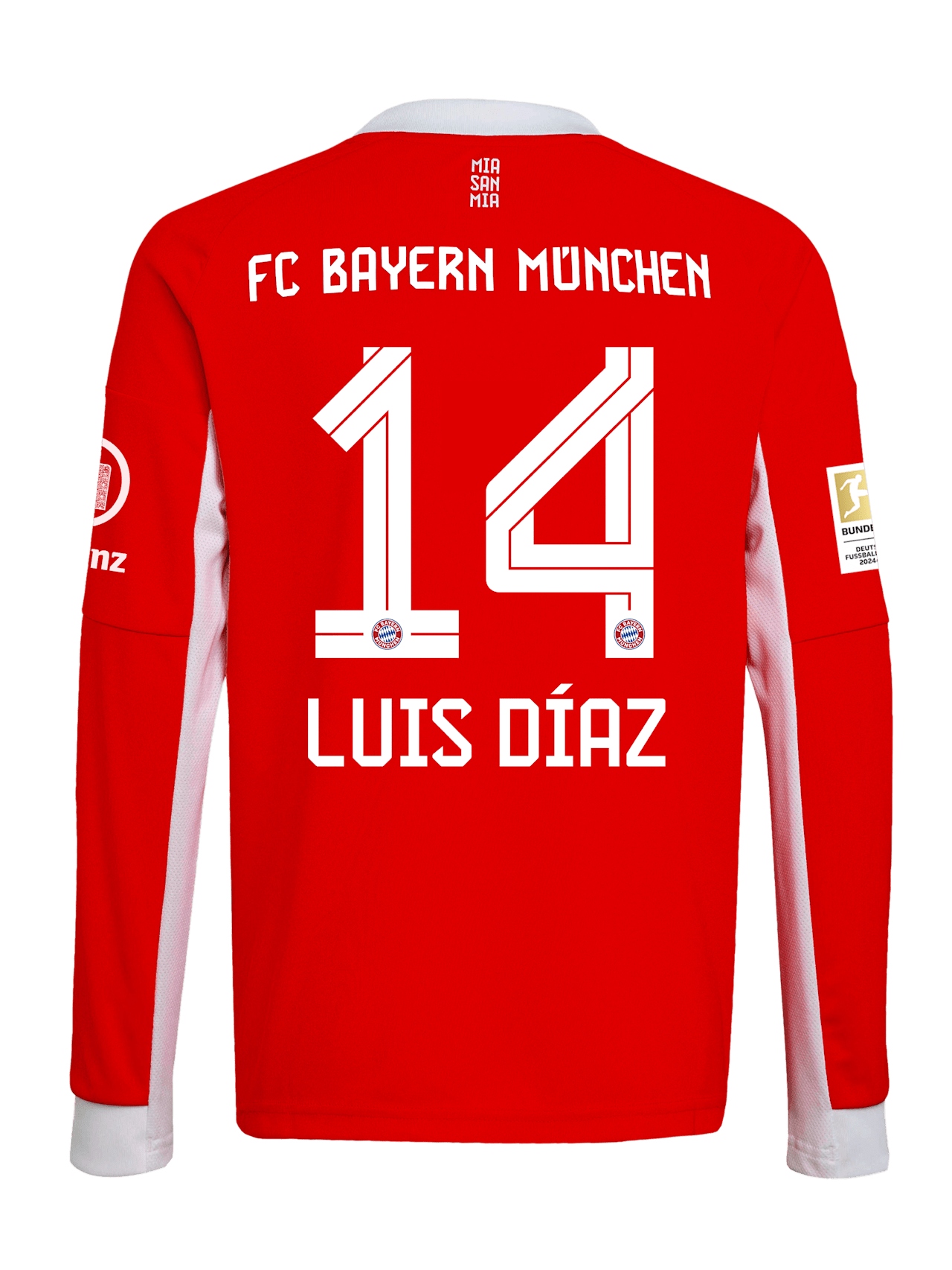 Long Sleeve Home Jersey 25-26 detail 2