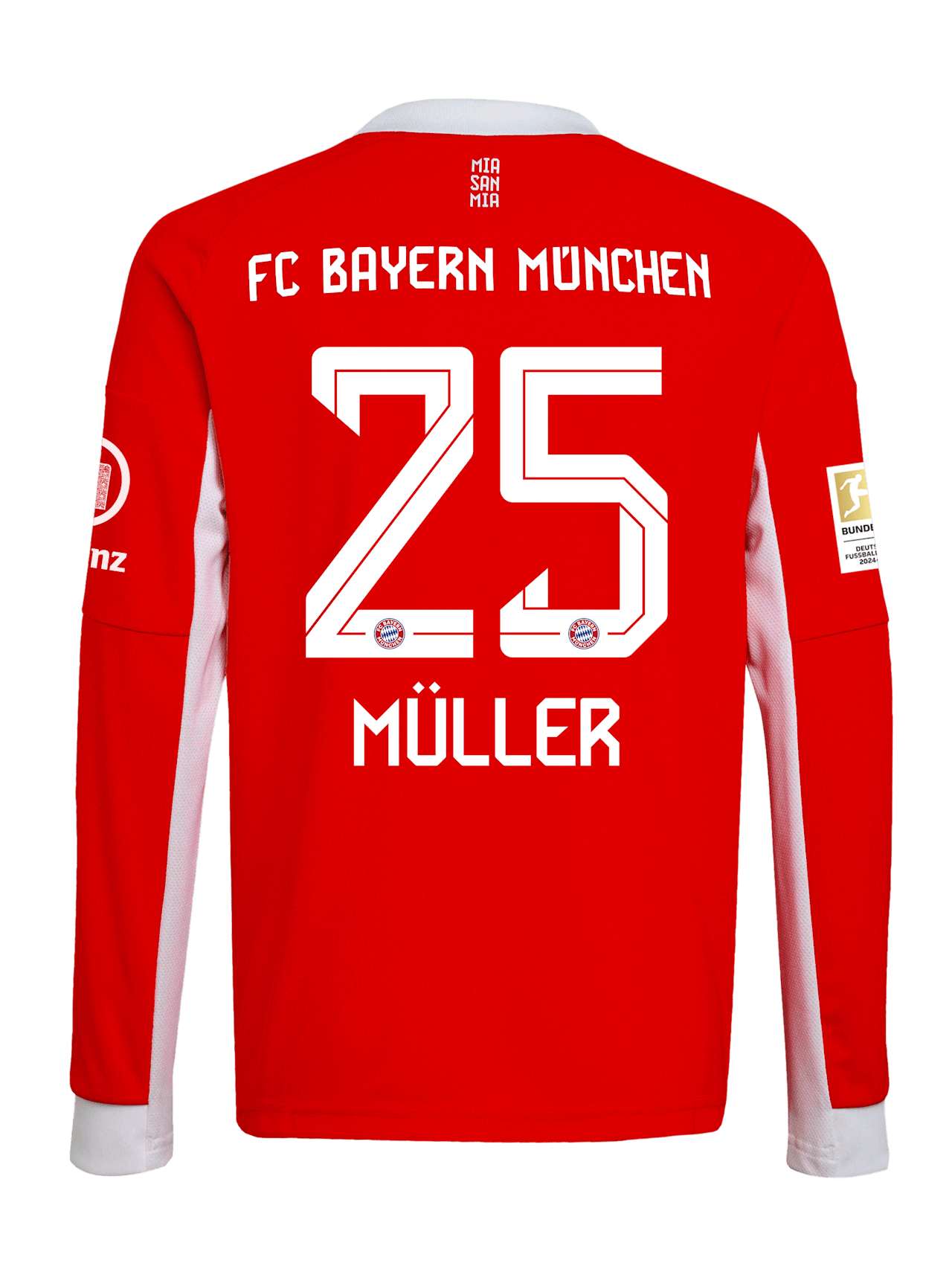 Long Sleeve Home Jersey 25-26 detail 2