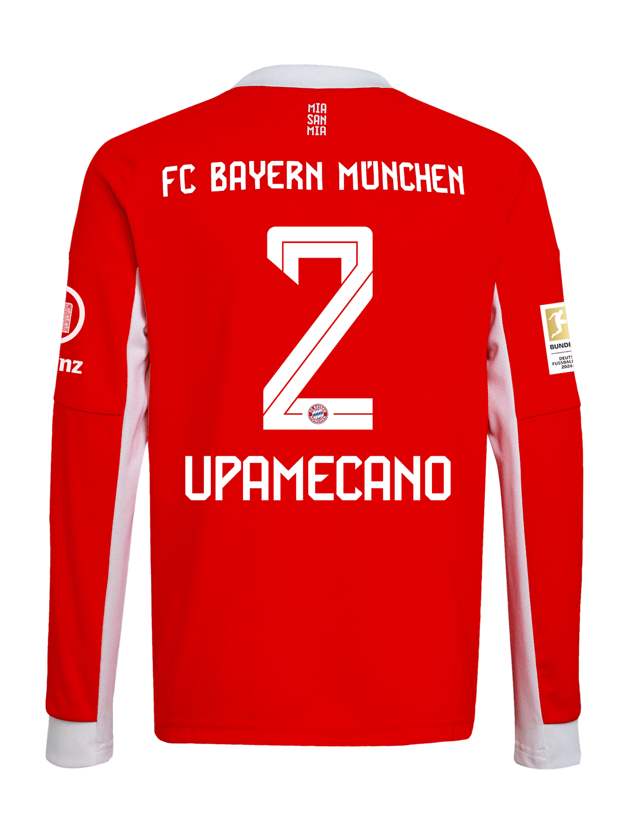 Langarm Trikot Home 25-26 detail 2