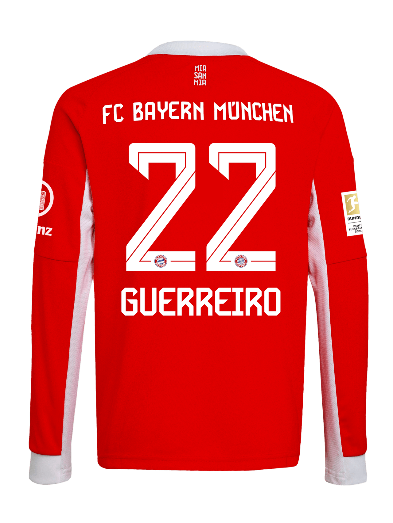 Langarm Trikot Home 25-26 detail 2