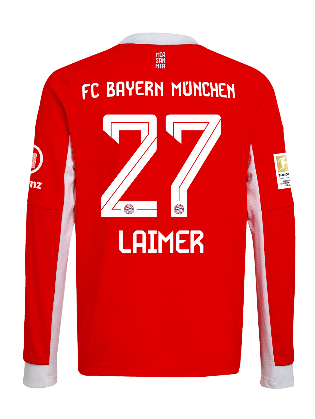 Langarm Trikot Home 25-26 detail 2