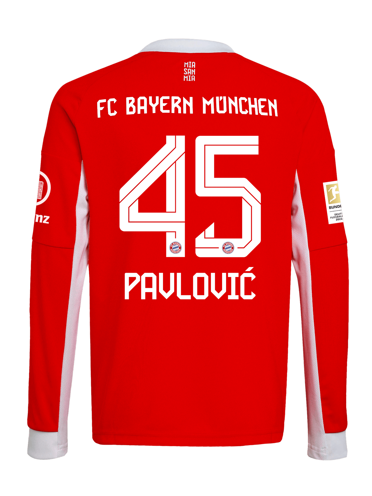 Langarm Trikot Home 25-26 detail 2