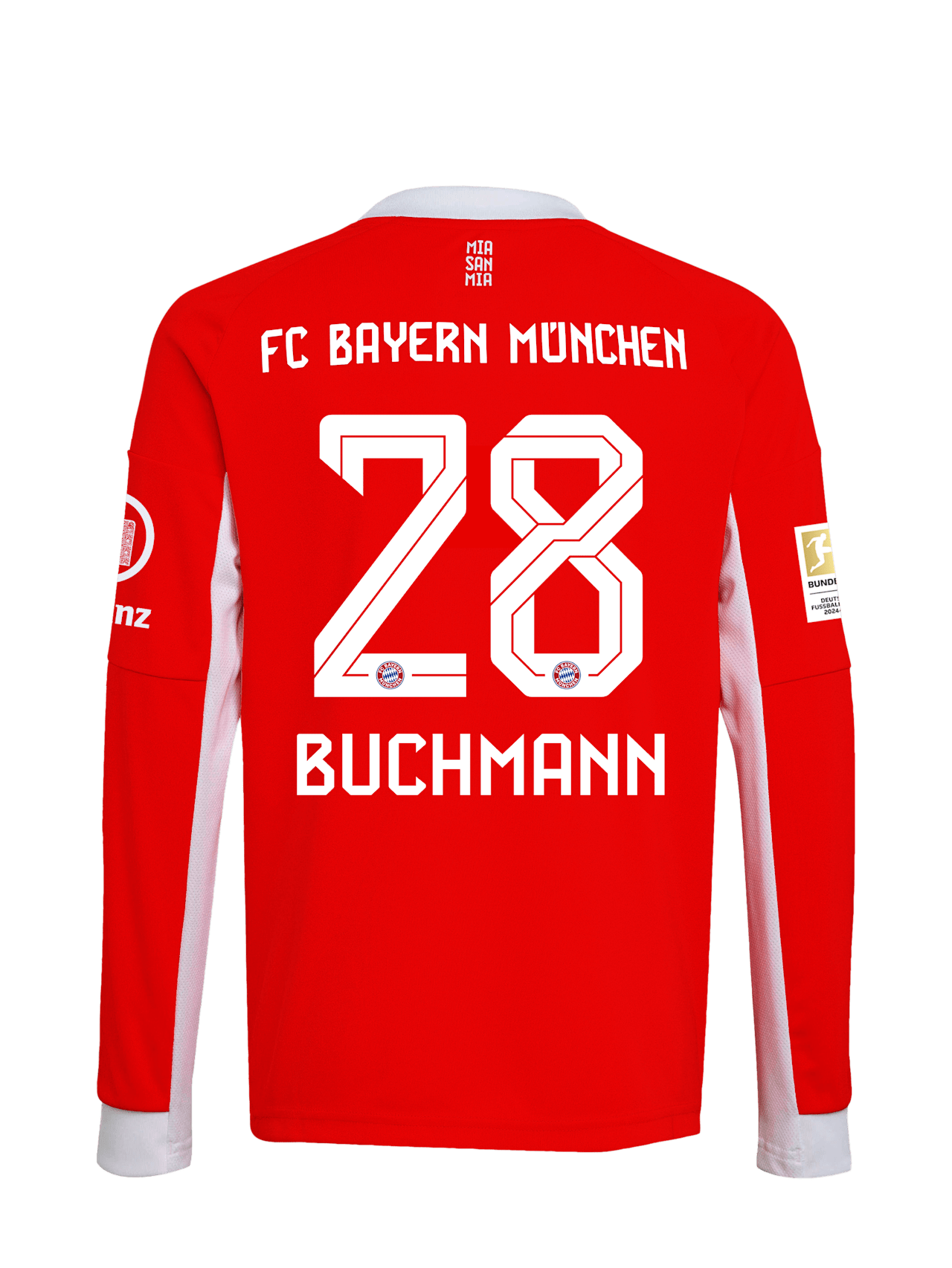 Langarm Trikot Home 25-26 detail 2