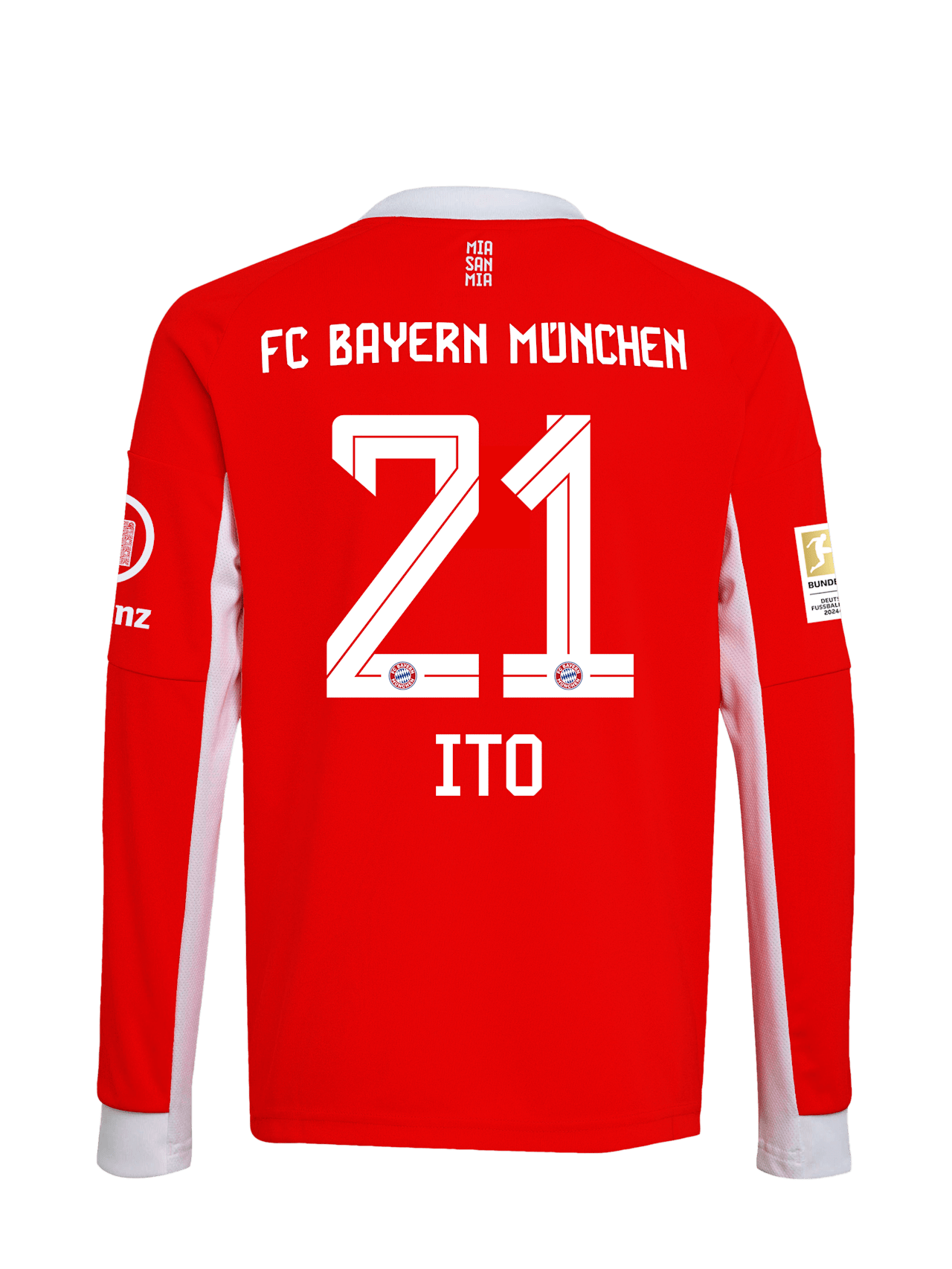 Langarm Trikot Home 25-26 detail 2
