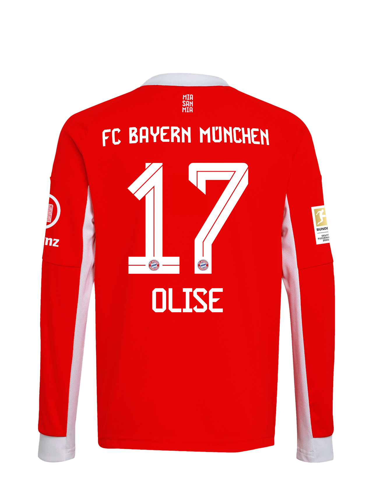 Langarm Trikot Home 25-26 detail 2
