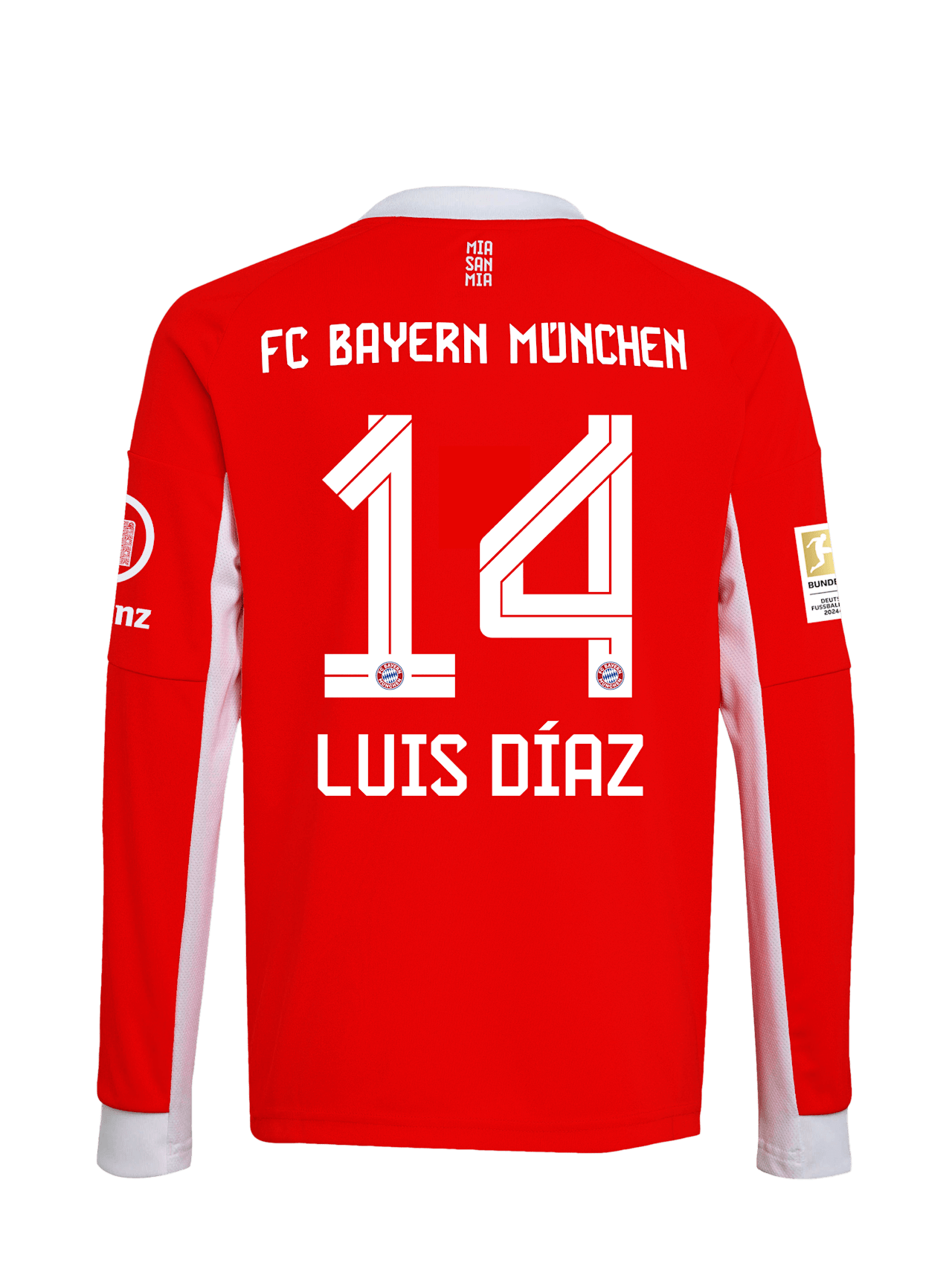 Long Sleeve Home Jersey 25-26 detail 2