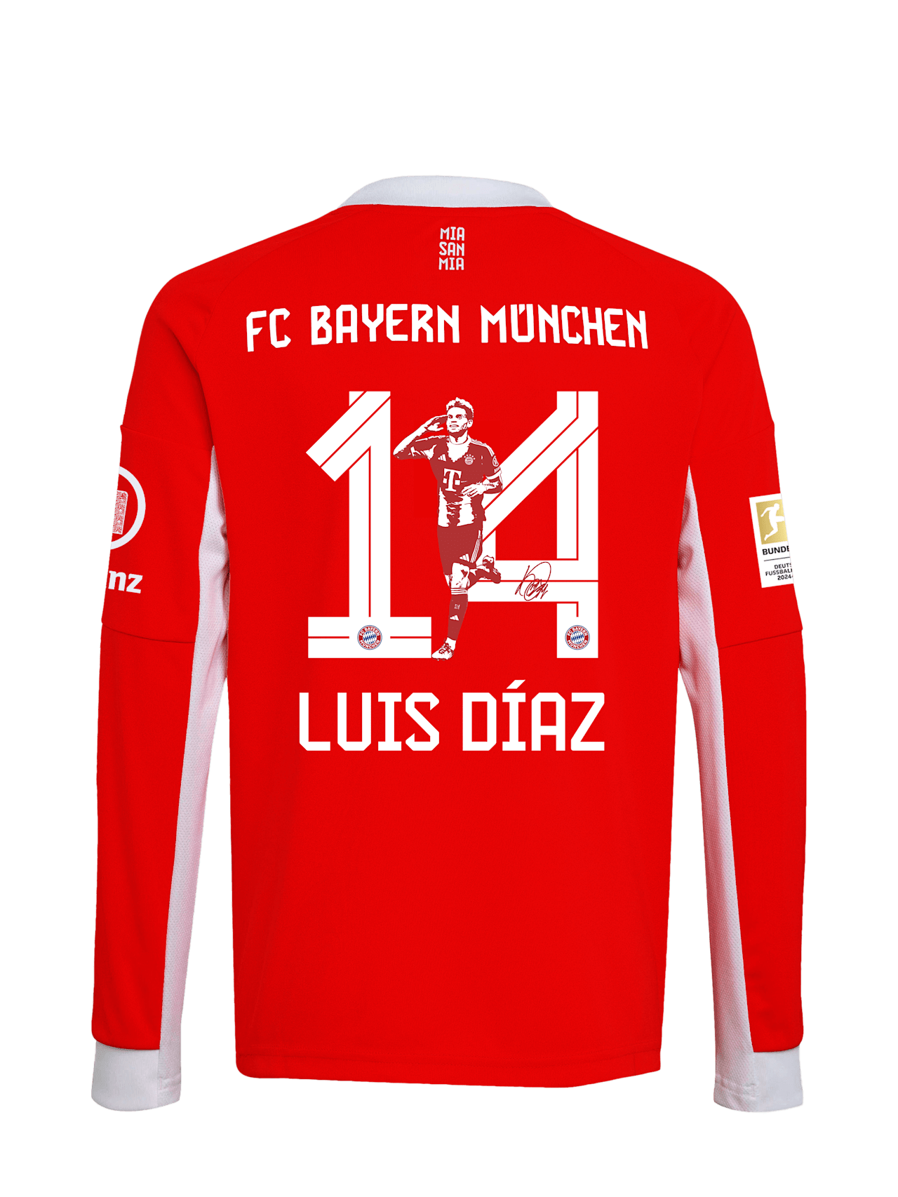 Kinder Langarm Trikot Home 25-26 1