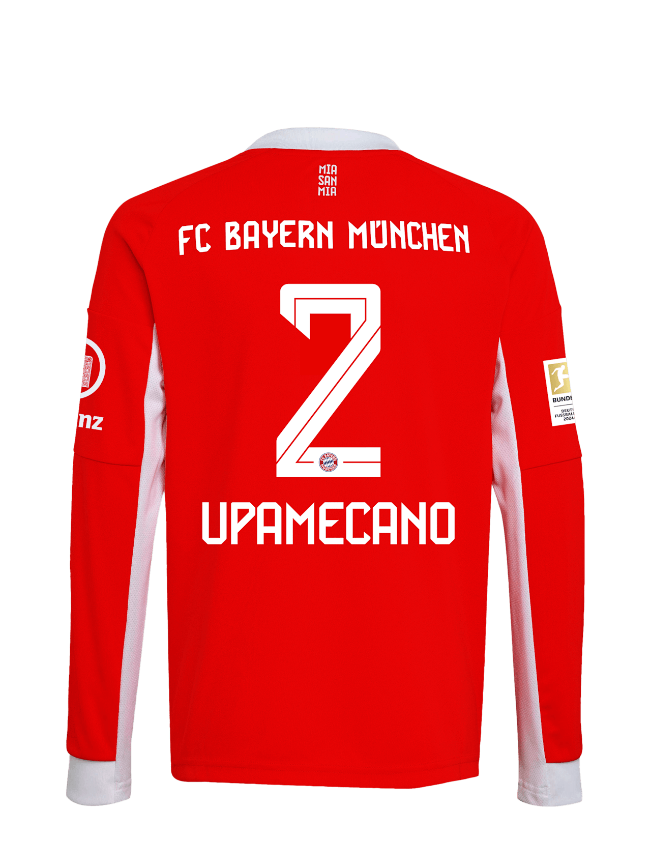 Langarm Trikot Home 25-26 detail 2