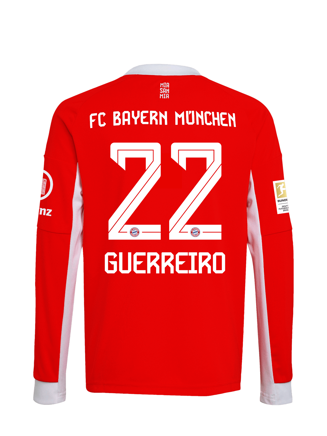 Langarm Trikot Home 25-26 detail 2