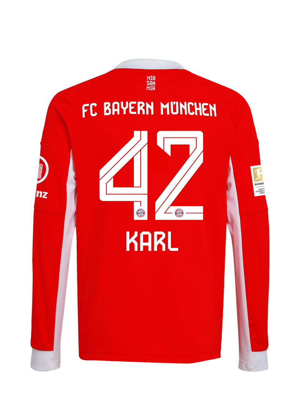 Kids Long Sleeve Home Jersey 25-26 1