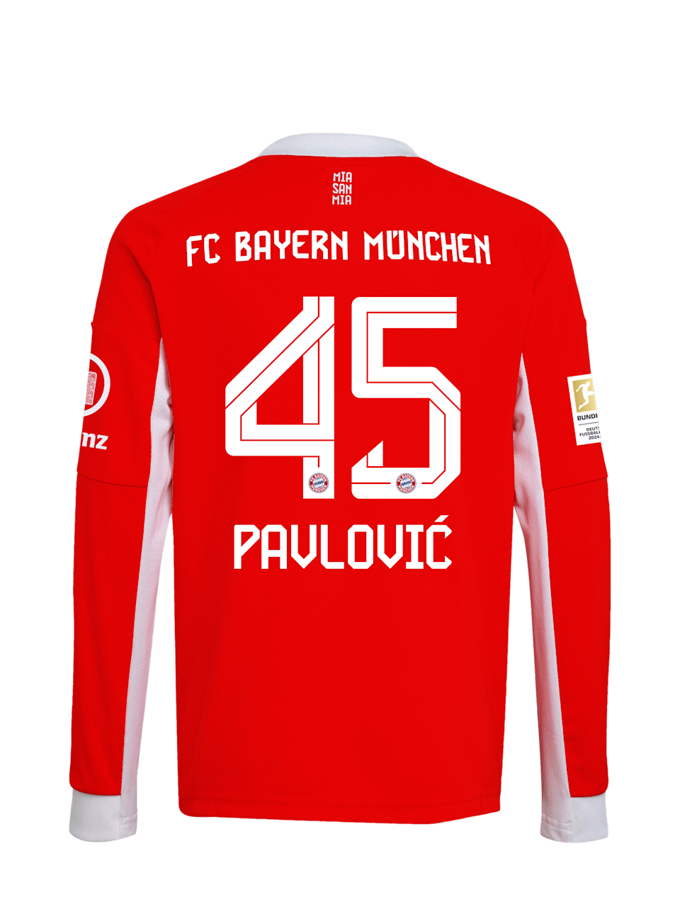 Kinder Langarm Trikot Home 25-26 1