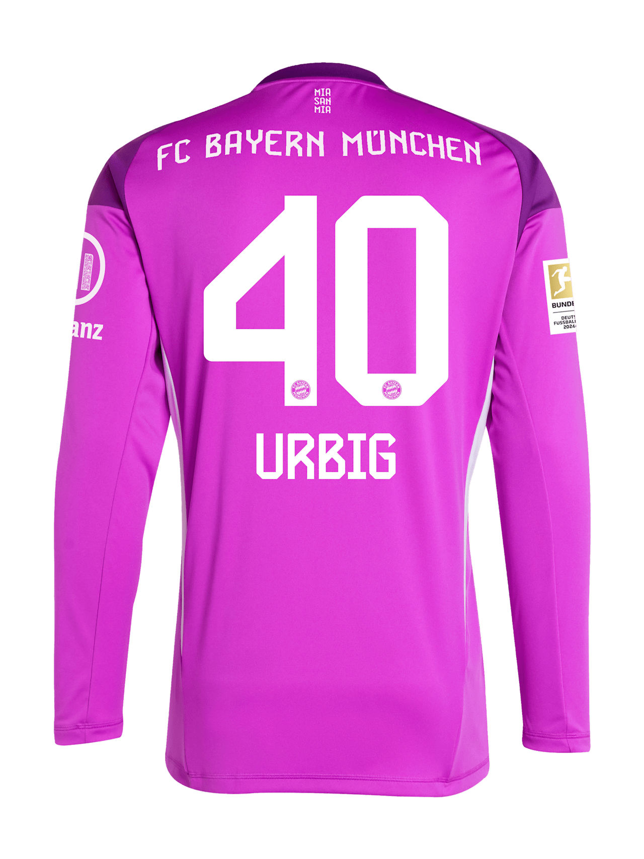 Langarm Trikot Torwart 25-26 detail 2