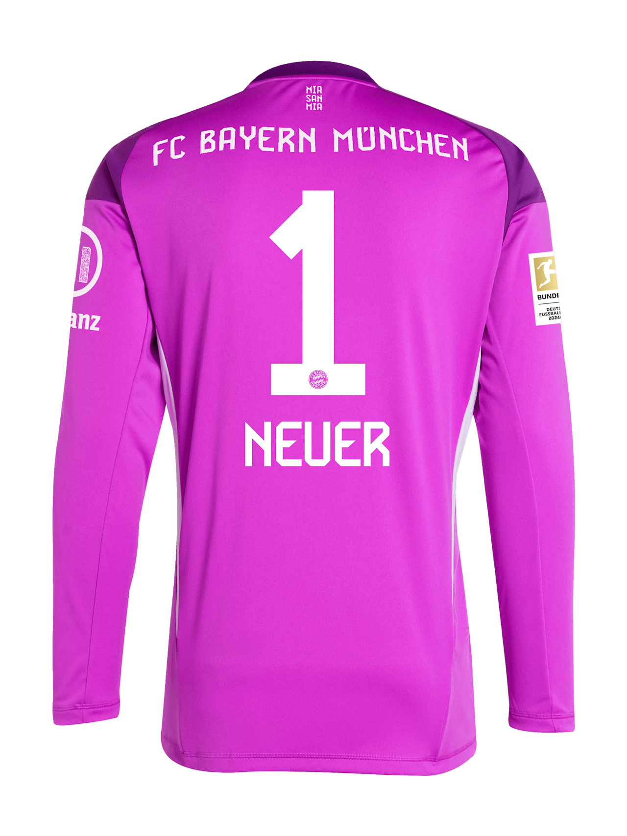 Langarm Trikot Torwart 25-26 detail 2