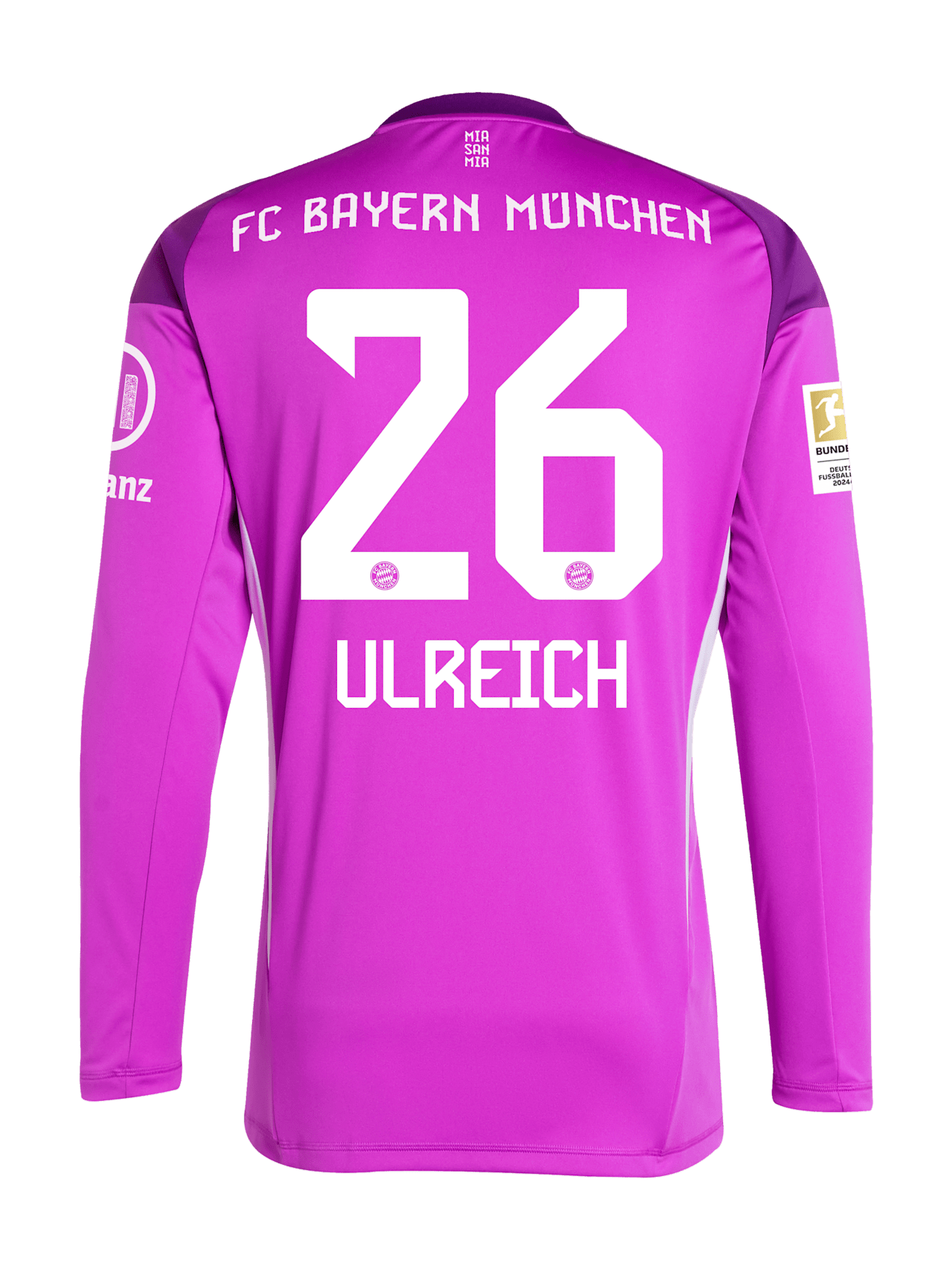 Langarm Trikot Torwart 25-26 detail 2