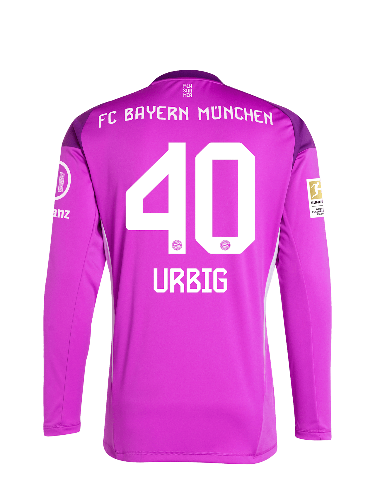 Langarm Trikot Torwart 25-26 detail 2