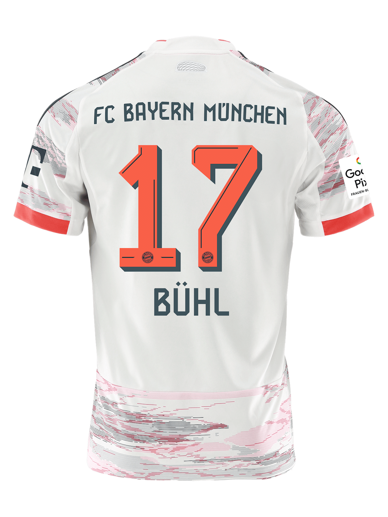 Frauen Trikot Away Allianz 25-26 detail 2