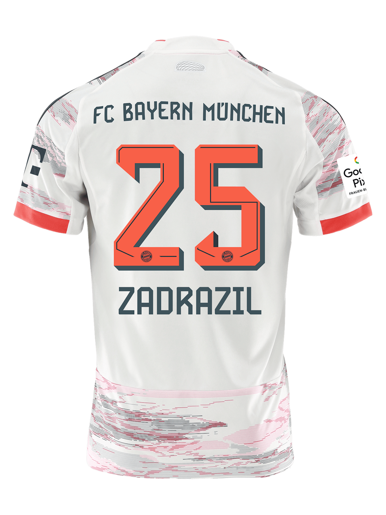 Frauen Trikot Away Allianz 25-26 detail 2