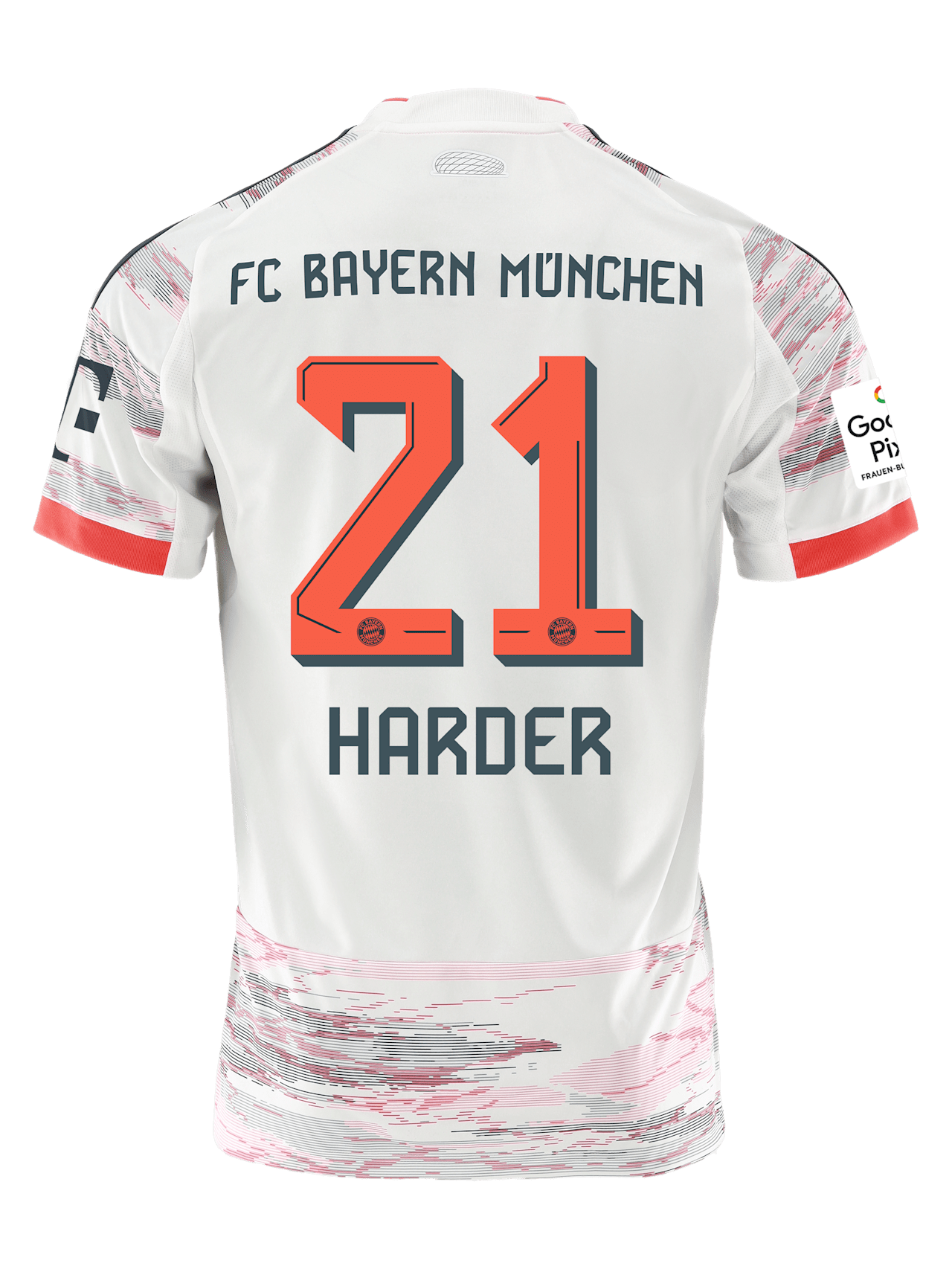 Frauen Trikot Away Allianz 25-26 detail 2