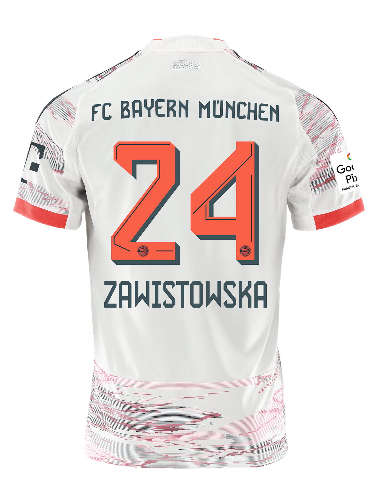 Frauen Trikot Away Allianz 25-26 detail 2