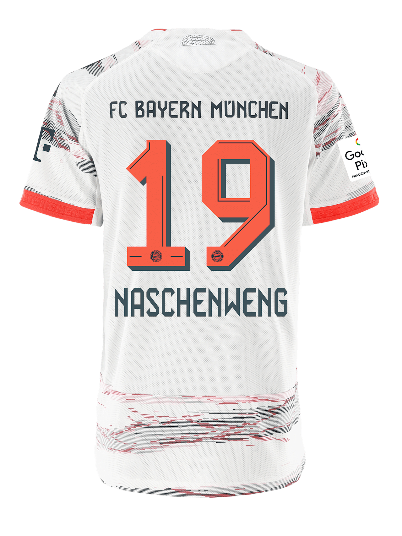 Frauen Authentic Trikot Away 25-26 detail 2