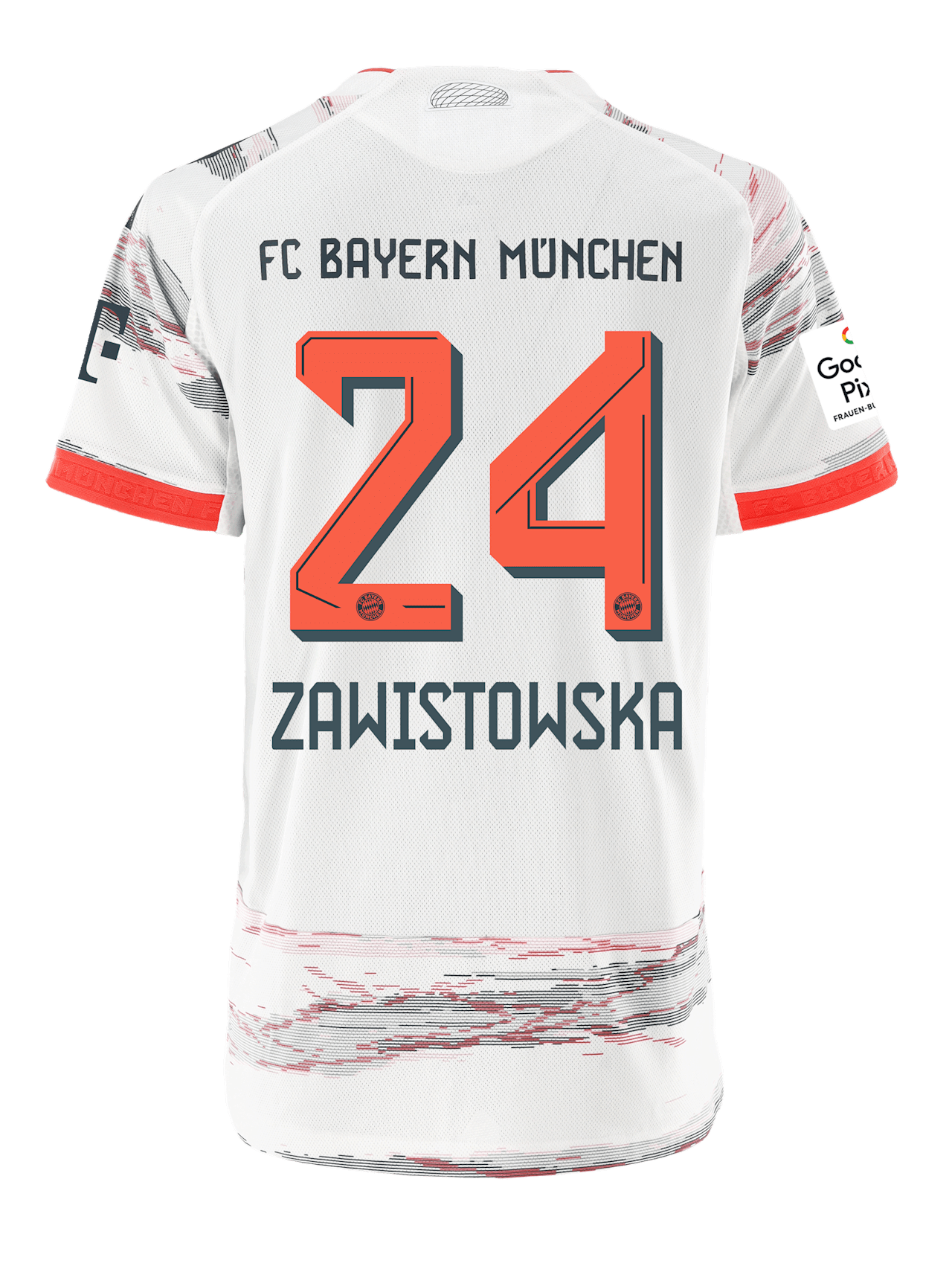 Frauen Authentic Trikot Away 25-26 detail 2