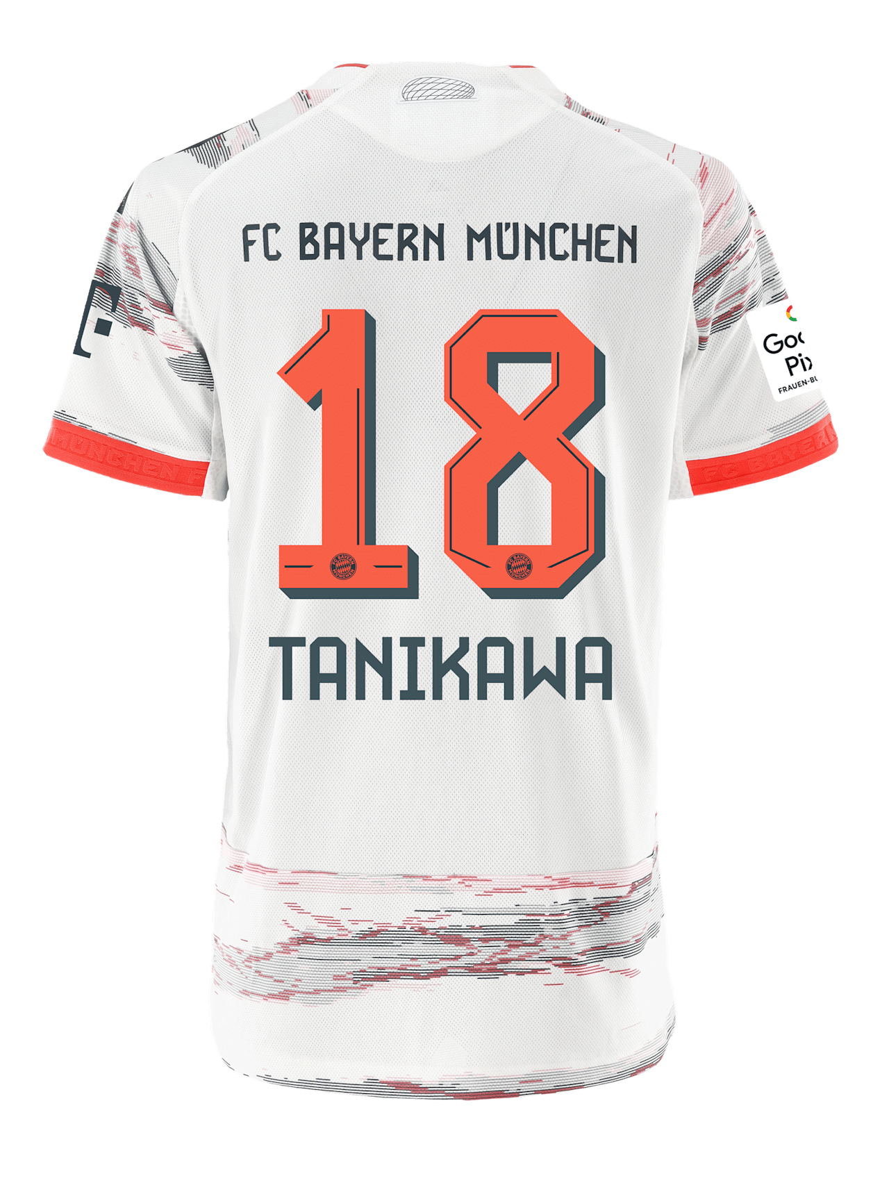 Frauen Authentic Trikot Away 25-26 detail 2