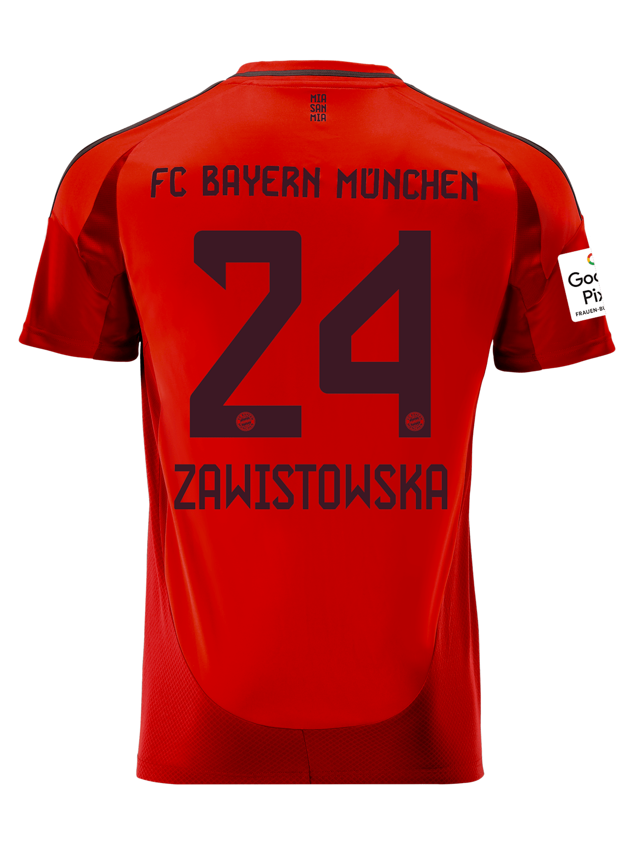 Frauen Trikot Home Allianz 24-25 detail 2